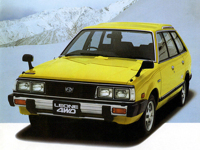 Subaru Leone (AJ5, AM3, AM5) 2 поколение, рестайлинг, универсал (06.1981 - 06.1984)